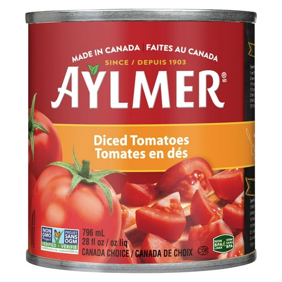 Aylmer Tomatoes Diced, 796 ml