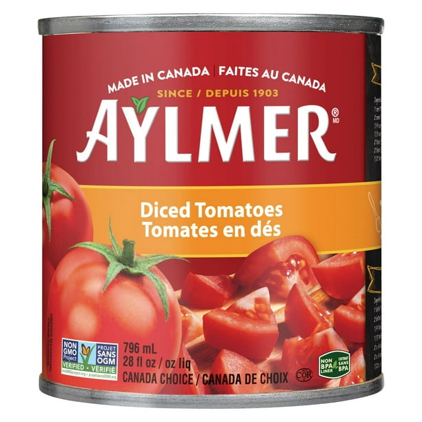 Tomates Aylmer En dés 796 ml