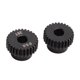 thumbnail image 3 of Ensemble de pignons 48DP 5,0 mm antirouille 25T, 26T, 27T, 28T, 29T, noir, pour moteur RC 1/10, 3 of 4