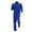 Blue2, variant on Heavy Duty Work Coveralls for Men Long Sleeves Worker's Rompers Multi Pockets Anti-Wear Workwear Jumpsuits with Pockets,Plus Size Blue S