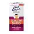 Little Remedies Decongestant Nose Drops for Children's Health, Ages 2