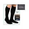 Jobst for Men Ribbed Knee High Socks - 30-40 mmHg Full Black Large