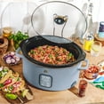 Beautiful 6 Qt Programmable Slow Cooker, Cornflower Blue by Drew