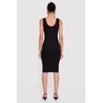 thumbnail image 4 of Women's Sleeveless Ribbed Knit Midi Dress, 4 of 4