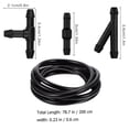 thumbnail image 1 of Phenofice 1 Set Hoses for Car Windshield Washer Black Plastic for DIY Mechanics, 1 of 8