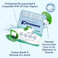 thumbnail image 2 of Alineador transparente Mints Movemints con sabor a menta verde (paquete de 7), 2 of 6