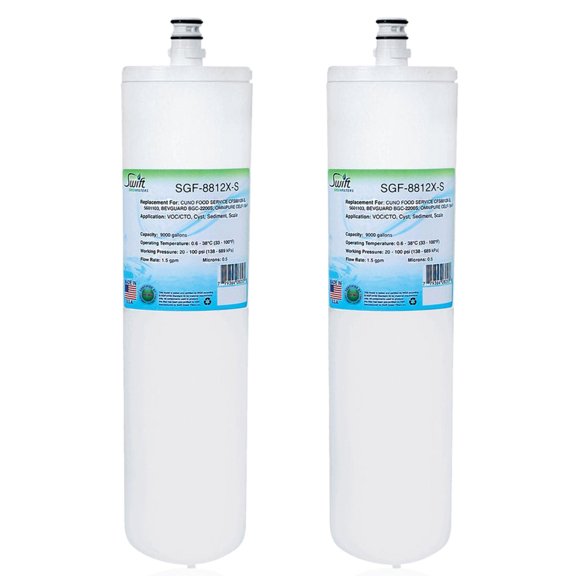 Swift Green Filters SGF-8812X-S Compatible Commercial Water Filter for CFS8812X-S, 5601103 , Made in USA (Pack of 2)