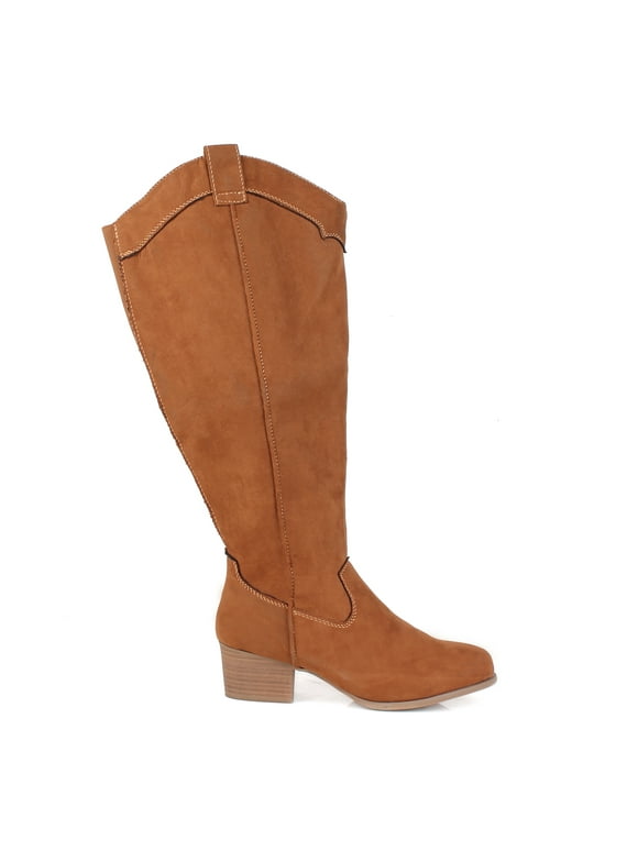 Extra Wide Calf Cowgirl Boots Women