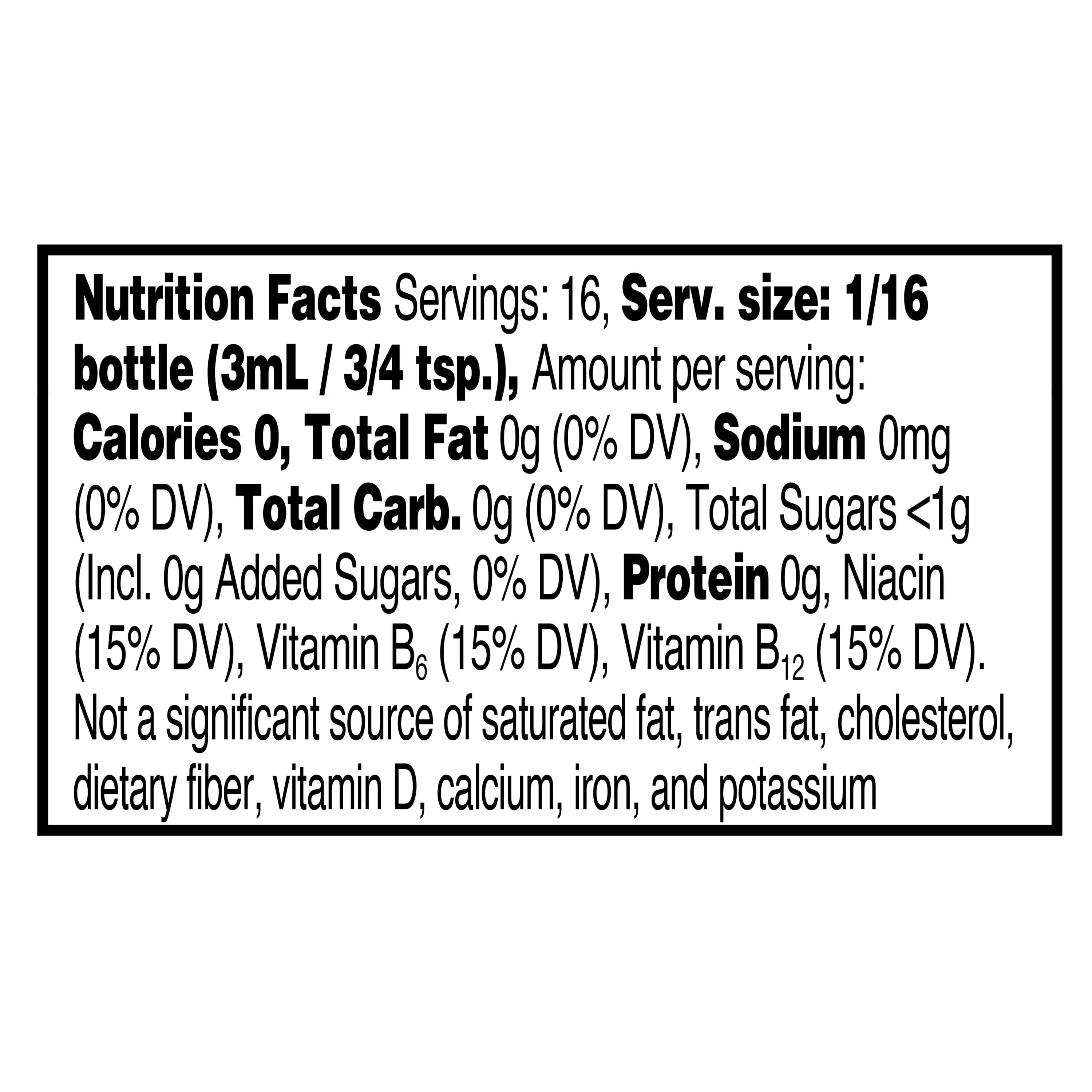 (3 pack) Great Value Raspberry Black Tea Drink Enhancer, 1.62 fl oz