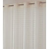 Hookless Beige Polyester Shower Curtain, 71" x 74" Waterproof