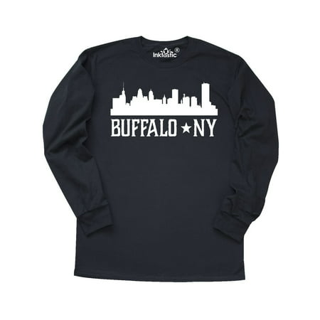 Buffalo New York NY Cities Skyline Long Sleeve