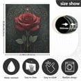thumbnail image 3 of IAUYY Magnetic decorative sticker - 23x26 Inch PVC Refrigerator Decorative Cover, Removable DIY Art for Kitchen Appliances Gothic Rose, 3 of 6
