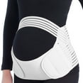 thumbnail image 5 of Happy Date Maternity Belt Pregnancy Back Support Back Brace Lightweight Abdominal Binder Maternity Belly Band for Pregnancy,Large Fit Ab, 5 of 8