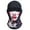 D, variant on 3D Printed Ski Mask with Ears, Breathable Windproof Face Cover for Music Festivals and Outdoor Sports, Multicolor, One Size