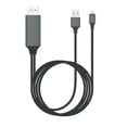 thumbnail image 1 of Cable adaptador HDMI 8WARE Lightning de 1 m para iPhone a TV, 1 of 1