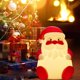 thumbnail image 5 of Luz nocturna de silicona con forma de Papá Noel Lámpara nocturna recargable LED con colores vivos, 5 of 6