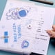 thumbnail image 3 of Lindo Archivo Organizador Folder Folder Document Manager Multi Pockets Desktop Organizer File Folder A4 Organizer Papel Holder Office Supchies Supplie - 8 niveles astronauti 8 niveles Yotijar  Organizador de archivos, 3 of 9