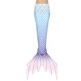 thumbnail image 1 of Children Adult Swimming Mermaid with Monofin light blue, 1 of 2