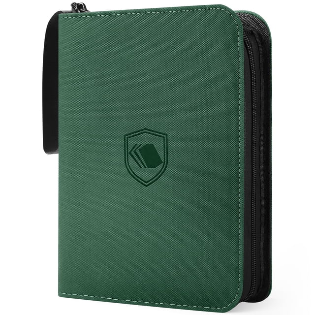 900 Pockets Trading Card Binder, PU Cover Zipper Card Collection Album, Sturdy Card Folder Holder for MTG, TCG, Game Cards, Sports Cards