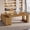 Brown, variant on Tribesigns 63" L-Shaped Computer Desk with Storage Cabinets and 2-Tier Shelf, Modern Large Executive Table for Home Office, Black