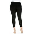 thumbnail image 3 of 24/7 Women's Plus Size Comfort Apparel Comfortable Ankle Length Plus Size Leggings, 3 of 4