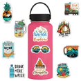 thumbnail image 2 of Pegatinas para botellas de agua, paquete de 100 unidades, pegatinas estéticas impermeables, bonitas pegatinas de vinilo Vsco para ordenador portátil, patineta, equipaje, pegatinas para adolescentes, n, 2 of 5