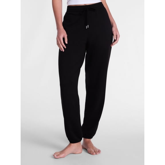 Joyspun Women's Fleece Sleep Pull On Jogger, Sizes XS to 3X