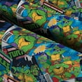 thumbnail image 3 of Springs Creative Nickelodeon Teenage Mutant Ninja Turtles Comics Cotton Fabric 18" x 22" Precut, 3 of 3