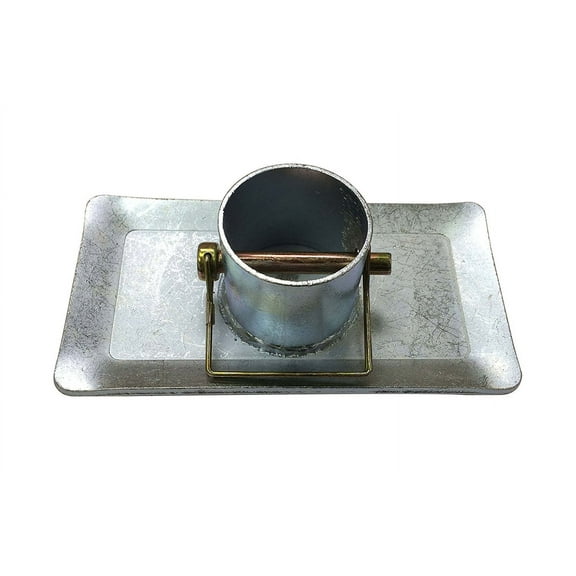 New Trailer Jack Foot Plate With Pin - 26029