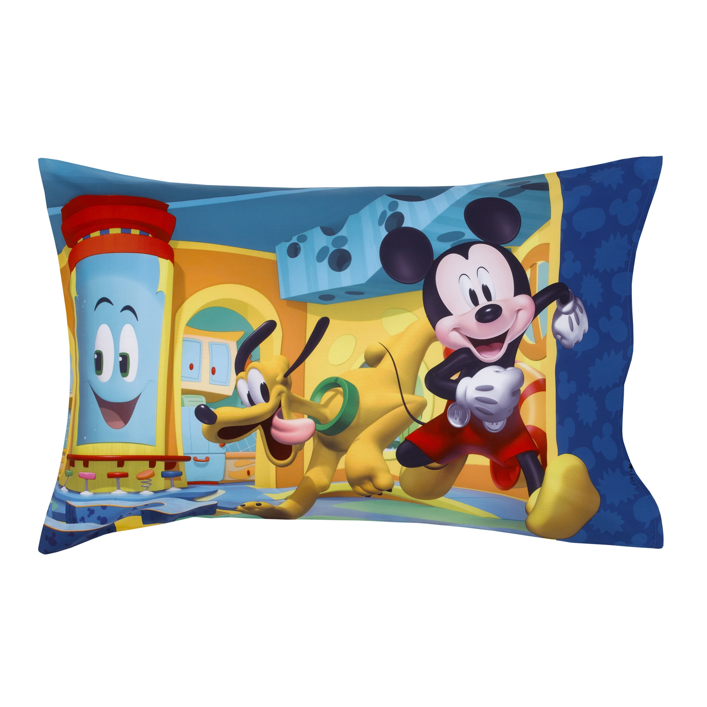Disney Mickey Mouse Funhouse Crew Toddler Sheet Set with