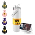 thumbnail image 6 of Stainless Steel Insulated Water Bottle - 1.5 Liter with Handle, Double Wall Vacuum, Hot & Cold, Sports Tumbler with Straw, 6 of 6
