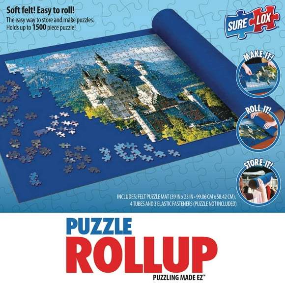 Sure-Lox Puzzle Rollup Felt Mat