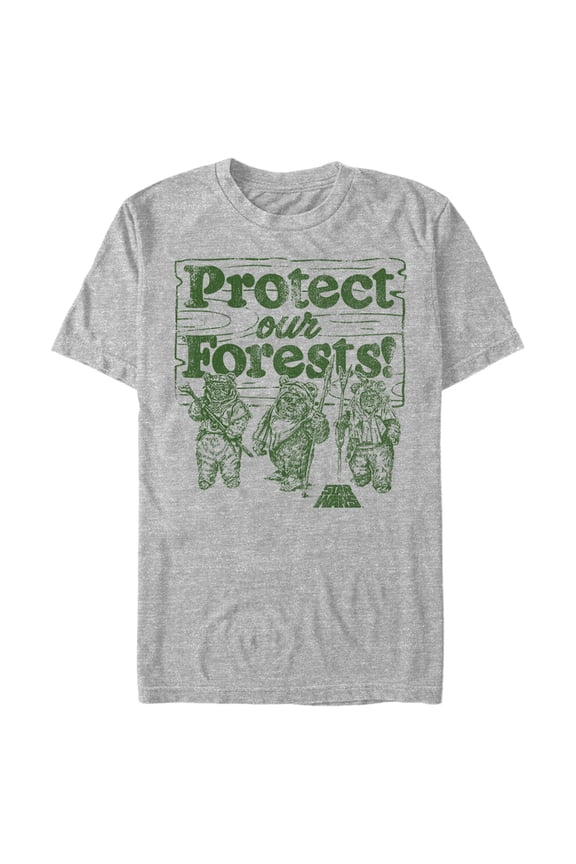 Men's Ewok Protect Our Forests Graphic Tee,