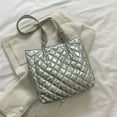 thumbnail image 1 of Sacs à Main pour Dames Automne Hiver Sacs à Main Matelassés Chaîne Sac de Voyage Solide, 1 of 10