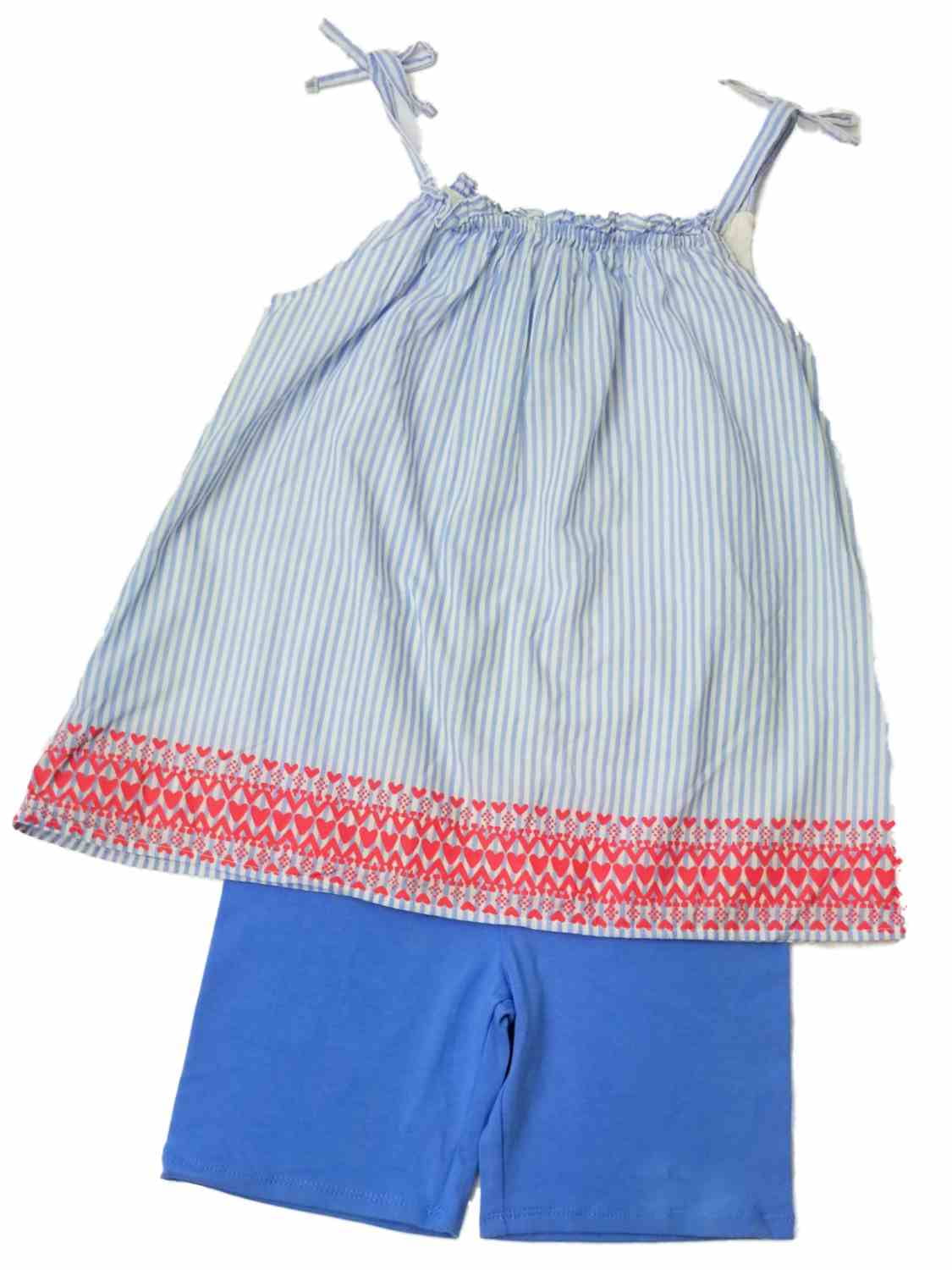 light blue and white striped shirt outfit
