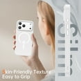 thumbnail image 4 of BENTOBEN Case for iPhone 17 Pro Max 6.9" Compatible with Mag-Safe Metal Frame Slim Tpu Pc Matte Shockproof White, 4 of 9