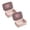 Pink*2, variant on 1 Pcs Covered Self-Draining Soap Holder, Travel Soap Containers Lightweight Plastic Bar Soap Holder Boxes with Cover Portable Soap Case for Kitchen, Shower, School, Gym 5.5x4"