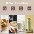 thumbnail image 5 of 4 in 1 Electric Milk Frother and Steamer, Touch Screen, for Coffee, Latte,Hot Chocolate,10.1oz, 5 of 9