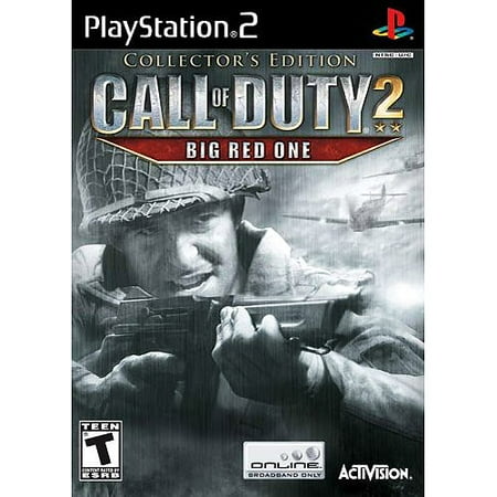 call of duty 2: big red one collector's edition - playstation 2
