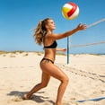 thumbnail image 1 of Training Volleyball for Indoor Outdoor Use – Machine Sewn Beach Volleyball with Thickened PVC, Non Slip, Soft Touch for Practice, Casual Play, All Ages, 1 of 7
