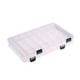 thumbnail image 3 of Caja de aparejos de señuelos de pesca Caja de plástico de 14 compartimentos de doble cara Hugtrwg Para estrenar, 3 of 6