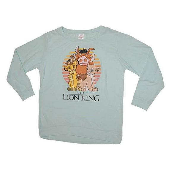 Disney The Lion King Women's Brushed Fleece Sweatshirt Long Sleeve Tunic Length