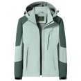 thumbnail image 1 of Chaquetas Sentuca para mujer, abrigos casuales de manga larga con capucha y cremallera para invierno., 1 of 2