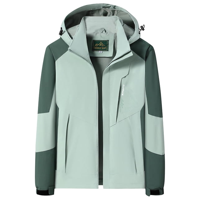 Chaquetas Sentuca para mujer, abrigos casuales de manga larga con capucha y cremallera para invierno.