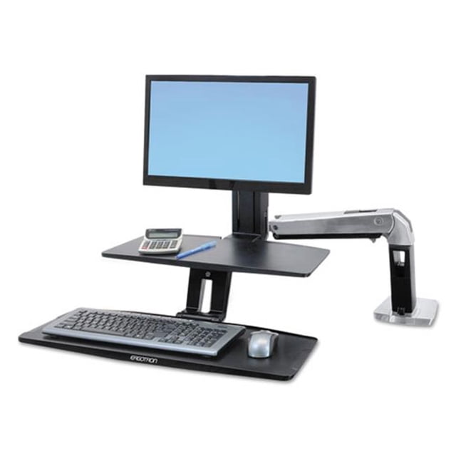 Ergotron 24390026 Workfit-A Sngl Monitor Workstatn