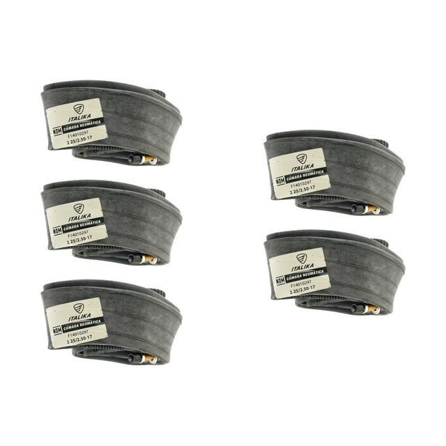 5 Cámaras De Llanta 2.25/2.50-17 Xt110rt 2017 Italika Original
