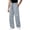 Gray, variant on Mens Casual Sweatpants Solid Color Drawstring Elastic Waist Straight Leg Trousers Relaxed Fit Workout Pants