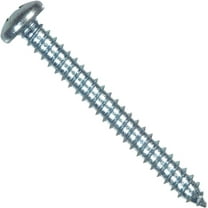 Hillman 10 in. x 1-1/2 in. L Phillips Pan Head Zinc-Plated Steel Sheet Metal Screws 100 1 pk