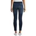 thumbnail image 3 of No Boundaries Juniors' Mid Rise Pull-On Jeggings with Rib Waistband, 3 of 7