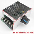 thumbnail image 5 of Regulador de voltaje 220V atenuador controlador de velocidad del Motor eléctrico termostato controladores de presión accesorio Industrial, 5 of 5
